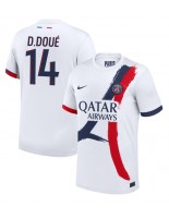 Paris Saint-Germain Desire Doue #14 Vieraspaita 2024-25 Lyhythihainen